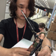 Illustration for article titled Hideo Kojima Shows off iMetal Gear/i Figure With Soft Boobs